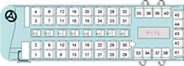 三菱ふそう エアロクイーン 座席表